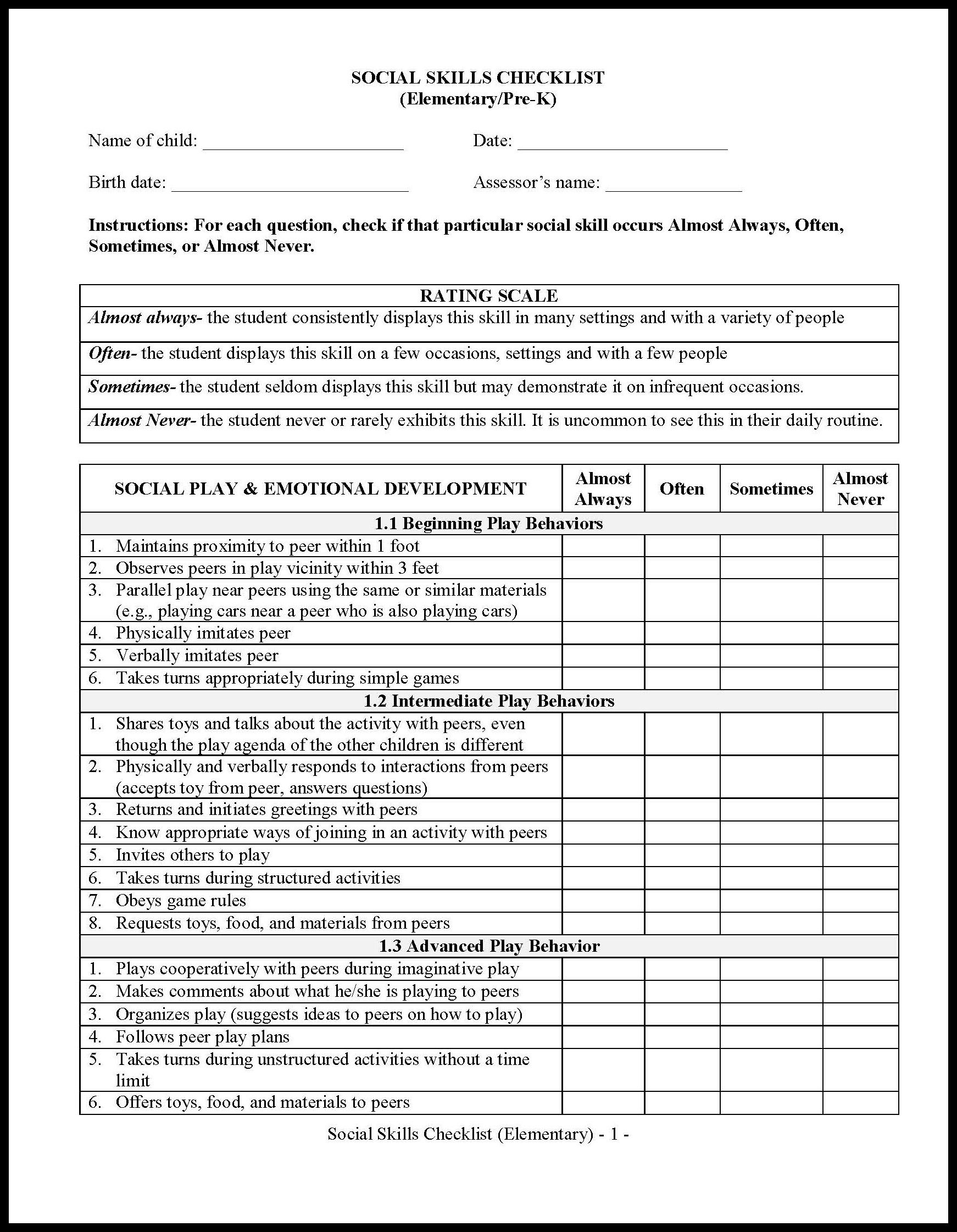 coping strategies questionnaire form